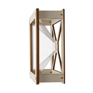 OKYN-G5539 Powered <b>3D</b> <b>Hologram</b> <b>Projector</b> DIY Wood Kit for Amazing Visual Effects and Science Experiment - Product Image 3