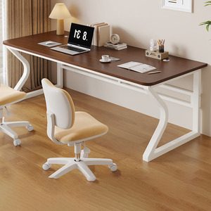 Nhà Máy Tùy Chỉnh Bằng Gỗ Văn Phòng Bảng Đơn Giản Hai-Người Bàn Máy Tính Cho Công Việc Gia Đình Hình Chữ Nhật Học Tập Bàn Bán Buôn - Product Image 2