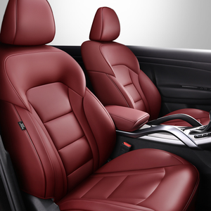 Set Completo di Coprisedili in Pelle Nera Compatibili con il Modello <span class=keywords><strong>Nissan</strong></span> SENTRA - Product Image 3
