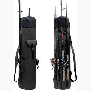 Échantillon gratuit de sac de canne à pêche, porte-canne à pêche portable, étui de transport pour canne à pêche en toile, sac de rangement pour canne à pêche, étui de transport de voyage - Product Image 2