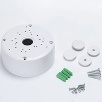 Soporte Universal Impermeable de Plástico para Cámara CCTV, Caja de Conexiones, Base de Montaje para Cámara de Seguridad, Caja de Conexiones para Exteriores