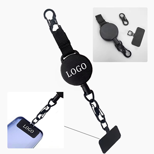 Attache <span class=keywords><strong>de</strong></span> téléphone antivol Longe <span class=keywords><strong>de</strong></span> téléphone rétractable Attache <span class=keywords><strong>de</strong></span> téléphone portable avec mousqueton Harnais anti-chute pour la randonnée en plein air - Product Image 1