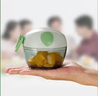 Mini Spiralizer multifonctionnel Mandoline Cutter manuel Speedy Chopper Slicer Dicer pour oignon fruits légumes