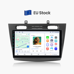 จุนซัน จอ 10 นิ้ว ระบบไร้สาย CarPlay Android Auto สำหรับรถยนต์ FORD TRANSIT Connect ปี 2005-2014 เครื่องเล่นวิทยุติดรถยนต์ มัลติมีเดีย วิดีโอ - Product Image 1