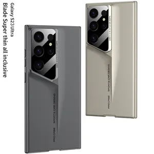 Coque de téléphone mate à lame ultra-mince pour Samsung <span class=keywords><strong>Galaxy</strong></span> S24 S23 <span class=keywords><strong>S22</strong></span> Ultra <span class=keywords><strong>Protection</strong></span> de l'objectif givré antichoc - Product Image 6