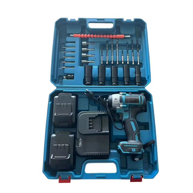 Industrial Grade Impact Wrench Set 21V Brushless Motor High Torque 1200NM Cordless Hand Tools Socket Kit Power Wrench Battery