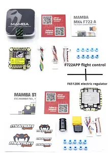 ไดอะโทน <span class=keywords><strong>MAMBA</strong></span> MK4 F722 APP Stack 4in1 ESC 65A BLHeli32 DShot1200 สำหรับโดรนแข่ง FPV - Product Image 5
