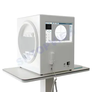 Nuevo modelo Dispositivo perimetral automático de computadora Medición automática del diámetro de la pupila