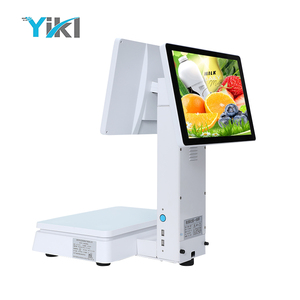 Kỹ thuật số Trọng lượng Quy mô tiền mặt đăng ký POS hệ thống màn hình cảm ứng tất cả trong một điện tử có trọng lượng Quy mô với máy in Fob giá tham khảo - Product Image 1