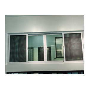 Double Glazed Aluminium <strong>3</strong> Tracks Sliding <strong>Window</strong> Eco-friendly 4 <strong>Panels</strong> Aluminum Sliding <strong>windows</strong> Modern Sliding <strong>Window</strong> with Screen - Product Image 1