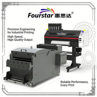 Imprimante DTF Fourstar nouvelle génération, encre pigmentée de haute qualité, machine de transfert thermique écologique