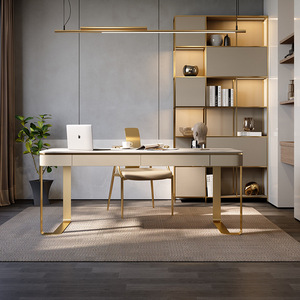 Table d'étude de luxe léger, meuble italien minimaliste, moderne et minimaliste, pour la maison, <span class=keywords><strong>bureau</strong></span> - Product Image 6