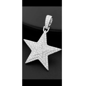 Indian Manufactured Moissanite Engagement Pendant For Women Perfect For Long Term Wear Gift Giving Available At best Price - Product Image 2