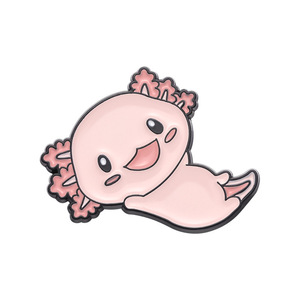 Offre Spéciale dessin animé émail nickelé en alliage de Zinc épingle à chapeau salamandre géante belle épinglette pour l'artisanat ou les cadeaux en métal - Product Image 5