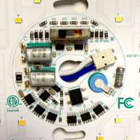 Module LED PCB carré en aluminium dimmable 2835 SMD pour plafond 3000-6000K 120V 24W Ra90 1900LM Garantie 3 ans
