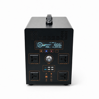 Station d'alimentation portable LiFePO4 économique 1000W 665.6Wh pour secours d'urgence XW-B1052