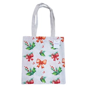 Bolsa de Tela de Algodón Navideña con Logotipo Personalizado, de Gran Capacidad para Uso Diario en Compras, con Empaque e Impresión Premium - Product Image 4