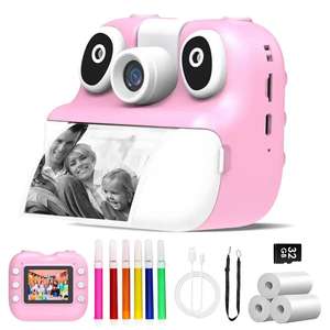 Appareil photo numérique portable sans fil pour enfants, mini, impression instantanée <span class=keywords><strong>Polaroid</strong></span> - Appareil photo pour enfants mignon et amusant pour une utilisation en intérieur et en extérieur - Product Image 6