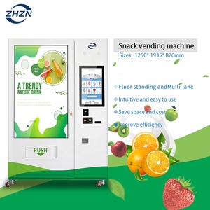 ZHZN Mỹ Siêu Thị Không Cần Giám Sát Bán Hàng Tự Động Đồ Ăn Nhẹ Và Uống <span class=keywords><strong>Smoothie</strong></span> Máy Bán Hàng Tự Động - Product Image 3