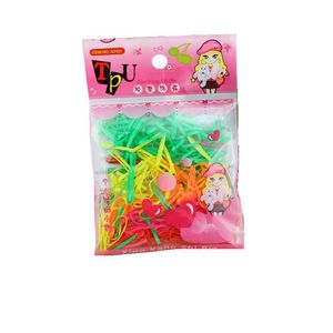 Élastiques à cheveux Tpu colorés pour enfants, usage quotidien - Product Image 5