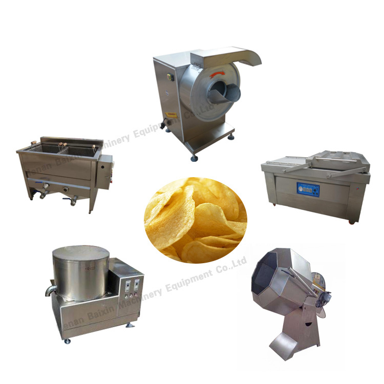 Compound Potato Chips Production Line Potato