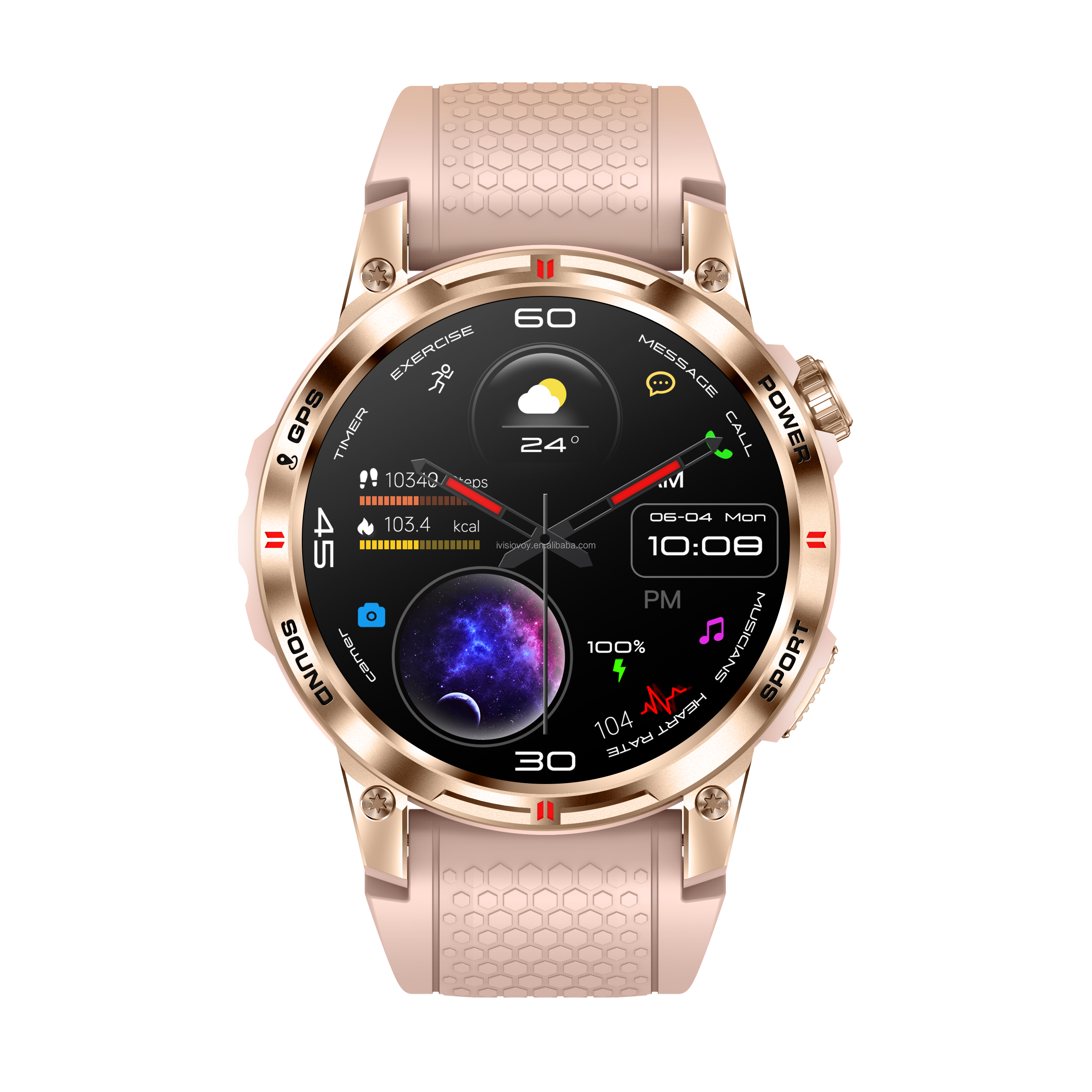 2025 NX8 Smart Watch AMOLED GPS Fitness Tracker