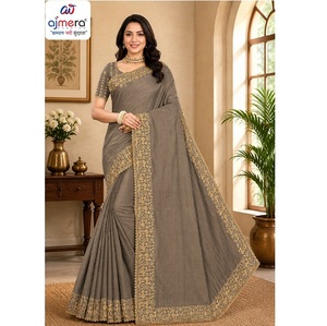 Sari en coton Ajmera élégant, imprimé, ethnique, traditionnel, pour tous les jours et les fêtes, confortable, séchage rapide, toutes saisons, pour femmes - Product Image 3