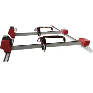 Piccolo portatile gantry fiamma di CNC plasma macchina di taglio automatico