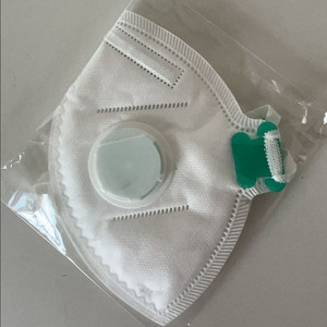 Masque respiratoire demi-masque jetable anti-poussière certifié EN149 <span class=keywords><strong>FFP3</strong></span> avec valve d'expiration et sangle de tête flexible pour le travail industriel - Product Image 1