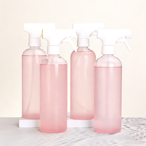 Custom 500ml Refillable Empty Glass Bottle Room Cleaner Air Fresher Household Cleaning Hair Oil Cosmetic <strong>Spray</strong> Trigger Bottle - Product Image 4