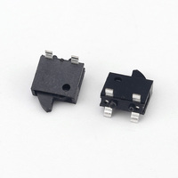 Interrupteur tactile micro-limiteur JC-TS24B, montage en surface 4 broches avec poteau de guidage pour bouton de réinitialisation et connexion de manette de jeu