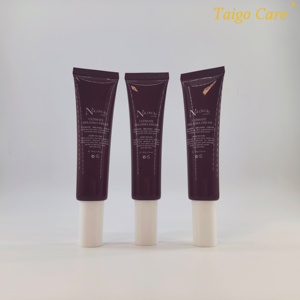 Tube souple personnalisé de luxe pour cosmétiques, 50 ml, vide, avec logo sérigraphié, en PE, avec bouchon intérieur à long bec. - Product Image 3