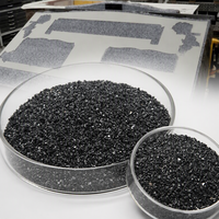 Abrasif de sablage de granit grain 120, carbure de silicium noir pour la sculpture sur pierre
