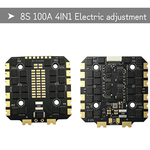 F722 100A <span class=keywords><strong>4</strong></span> en 1 ESC Flying Tower Stack <span class=keywords><strong>3</strong></span> 8S Accesorio de Controlador de Vuelo para Sistema de Control Remoto de Vehículo <span class=keywords><strong>A</strong></span>éreo No Tripulado FPV - Product Image 2