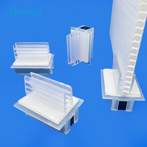 Cadre de vitrine magnétique support de signe support de signe prix support de signe présentoir en plastique avec base magnétique en acrylique - Product Image 1