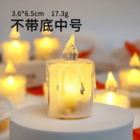 Dropship Shop Mini bougies électroniques à LED, 520 Fournitures de décoration de proposition, Accessoires d'intérieur d'ambiance de confession romantique
