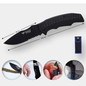 BRILLIANT TOOLS - BT102905 Couteau Foling avec fonction de verrouillage et sac-EAN 4042146868553 COUTEAUX ET COUTEAUX - Product Image 2