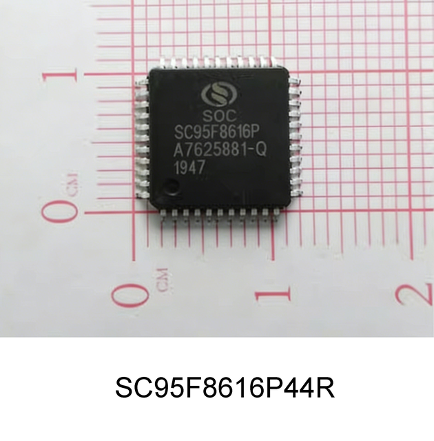 SOC SC95F8616P44R Industrial-Grade Touch MCU, Integrated Circuit Chip, 8051 Microcontroller
