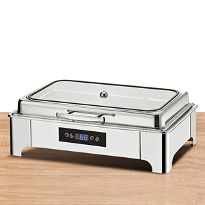 Réchaud de buffet isolant, Réchaud <span class=keywords><strong>Buffy</strong></span>, Ustensiles de petit-déjeuner pour buffet d'hôtel, Bassin isotherme, Pot isotherme, Réchaud chauffant, Présentoir - Product Image 5