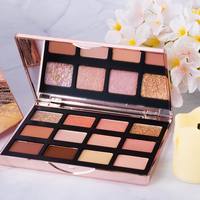Vente en gros de nouvelle palette d'ombres à paupières de maquillage de luxe votre logo marque privée palette d'ombres à paupières de luxe 12 couleurs nude