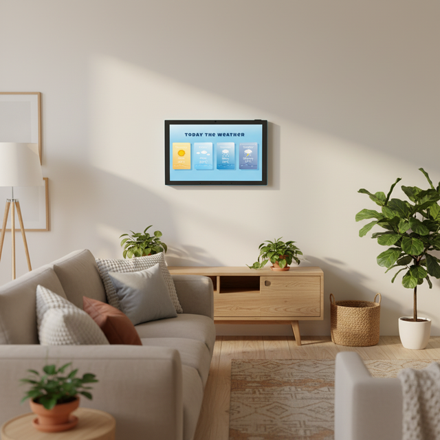 Smart Home Control Panel Wall Mount Android Tablet 10.1" RK3568 2+16GB POE RS485 NFC Magnetic Charging
