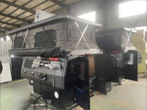 Carpa Ligera 4x4 Plegable con Deslizador de Aluminio, Moderna, Impermeable, para Viajes al Aire Libre, Remolque, Camioneta - Product Image 4