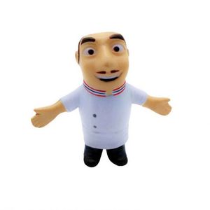 Custom Pu Foam Anti-Stress <b>Ball</b> Unisex Chef Design <b>Squeeze</b> for Kids Aged 5-7 Years Promotional Toy With Printed Logo - Product Image 2