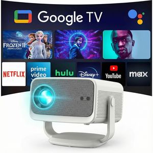 Proyector Aokang con Certificación <span class=keywords><strong>Google</strong></span> <span class=keywords><strong>TV</strong></span> 4K, Cine en Casa Inteligente, Netflix Integrado, <span class=keywords><strong>Chromecast</strong></span>, Enfoque Automático, WiFi6, Bluetooth - Product Image 1