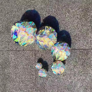 彩虹PET 6/8/10/12英寸渐变彩虹铝箔吊坠花球蜂窝悬挂婚礼装饰 - Product Image 2