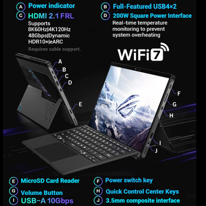 Laptop Flow Z13 Nueva, Ordenador Portátil para Juegos de 13.4 Pulgadas, 2.5K, 180Hz, Pantalla Táctil, Escritura a Mano, Windows, Tablet Asu - Product Image 4