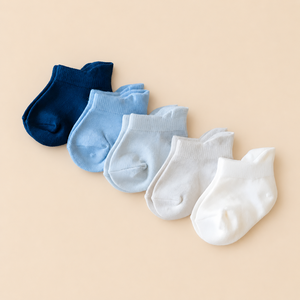 Newborn Baby <b>Socks</b> Gift <b>Box</b> Set Breathable Cotton Cute Animal Design Custom Logo Minimalist Style - Product Image 1
