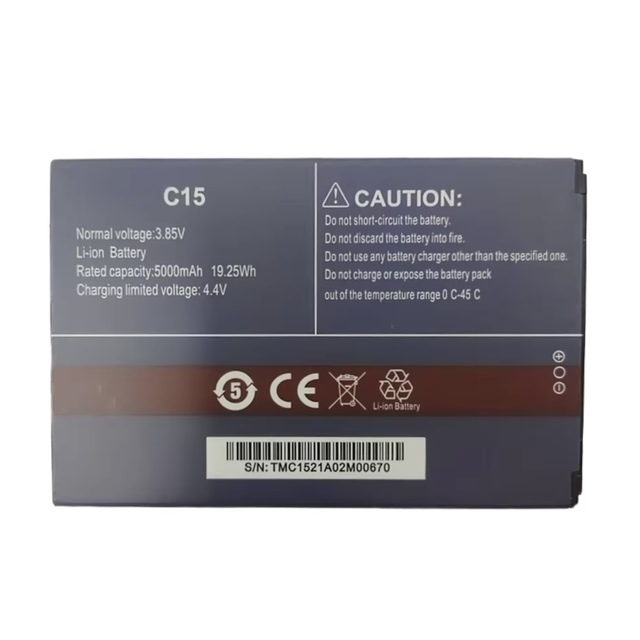 REAL CAP Replacement Battery C15 for Cubot C15 Cell Phone High Quality Max 2 Mobile Smartphone Batteries Factory OEM Customized