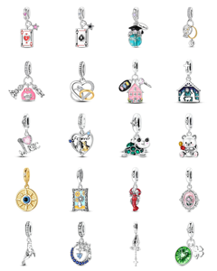 Accessoires Classiques Pan Family - Pendentif Charme Arbre Généalogique Doré en Zircon - Pendentif DIY Style Attrape-rêves <span class=keywords><strong>Flocon</strong></span> <span class=keywords><strong>de</strong></span> <span class=keywords><strong>Neige</strong></span> en Argent GDTC - Product Image 2