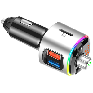 Siri/Trợ Lý Giọng Nói Tương Thích Cho Bluetooth Xe MP3 Máy Nghe Nhạc FM Transmitter USB Kết Nối Sạc Xe Hơi Flac Định Dạng Âm Thanh - Product Image 5